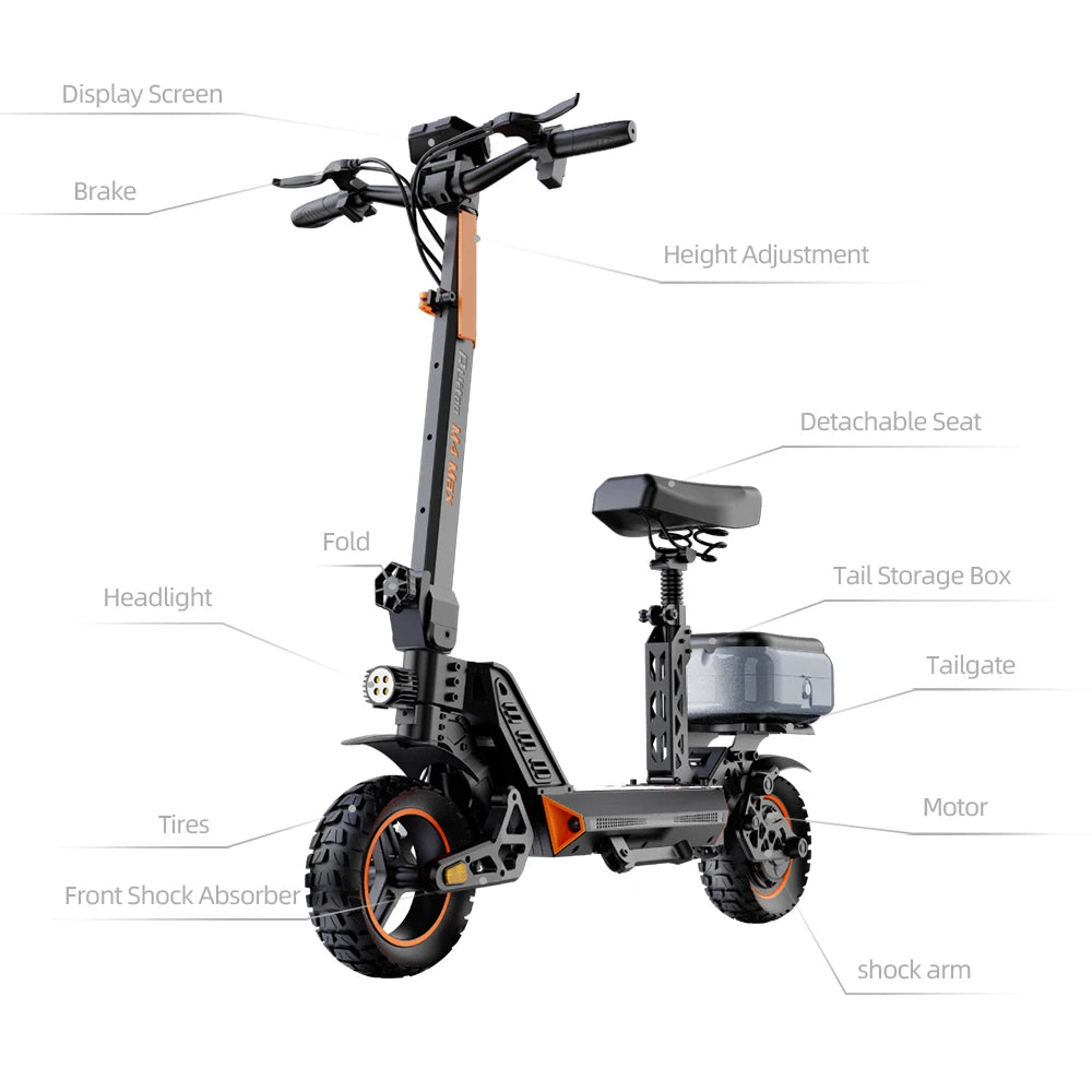 Ruitoo M4Max 1000W Electric Scooter