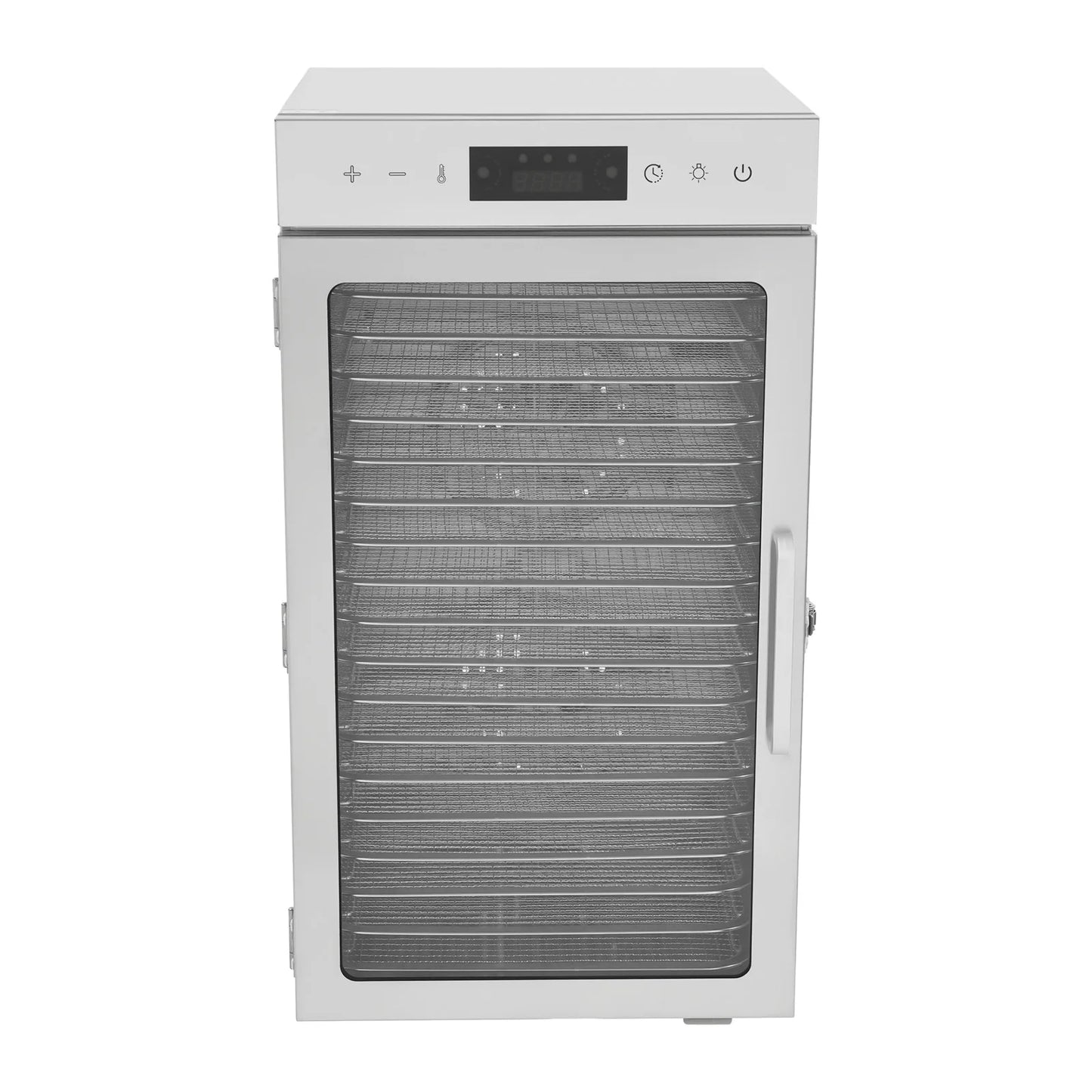 Stainless Steel Food Dehydrator With 800W Heater And Adjustable Temperature