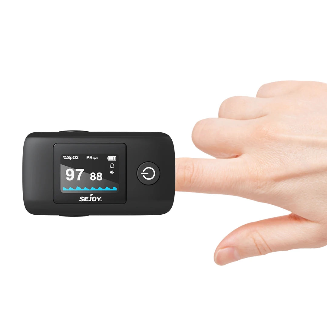 Sejoy Digital Wrist Blood Pressure Monitor And Finger Pulse Oximeter