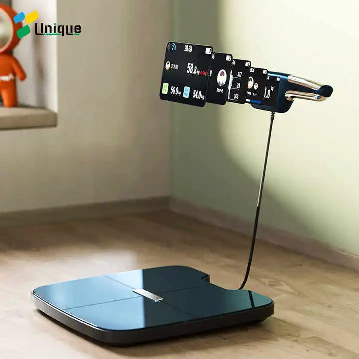 Digital 8-Electrode Bathroom Scale For Body Weight Fat BMI