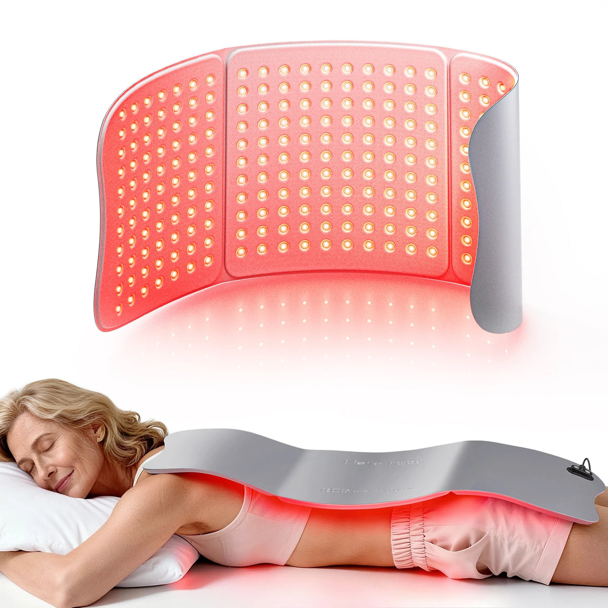 Hello Face Red Light Therapy Pad For Body Relaxation