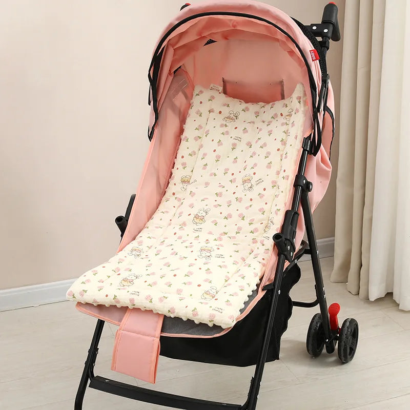 Baby Stroller Seat Cushion Soft Mattress Pushchair Car Mat