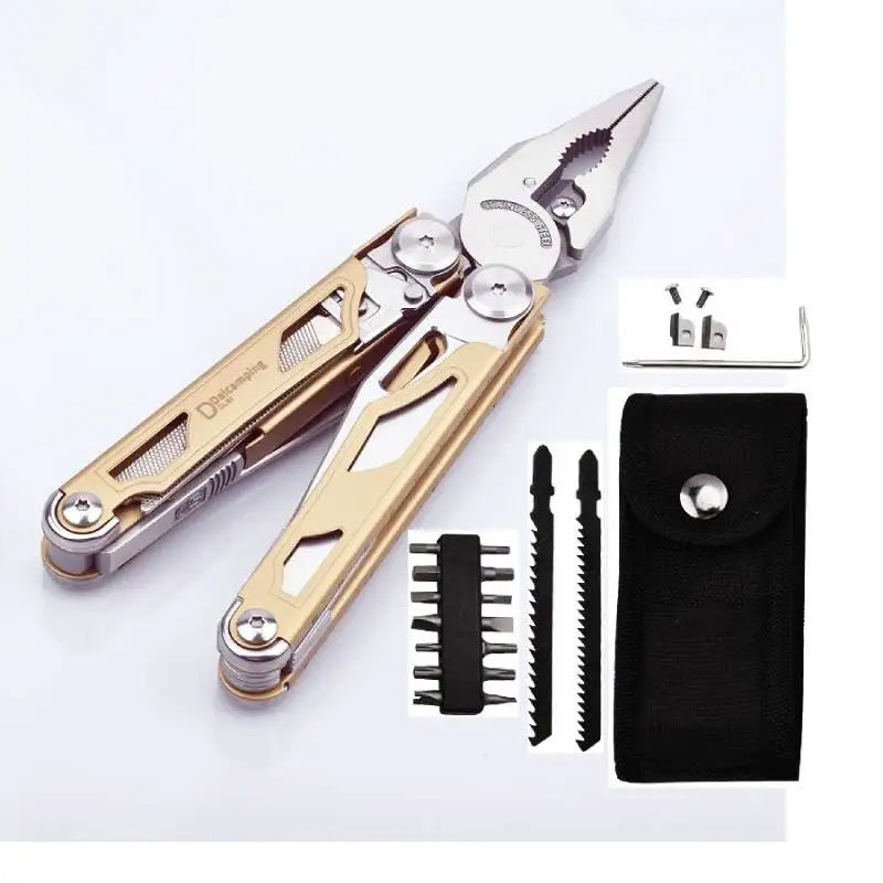 Daicamping DL30 Replaceable Parts Hand Multi Tool Set With Pliers