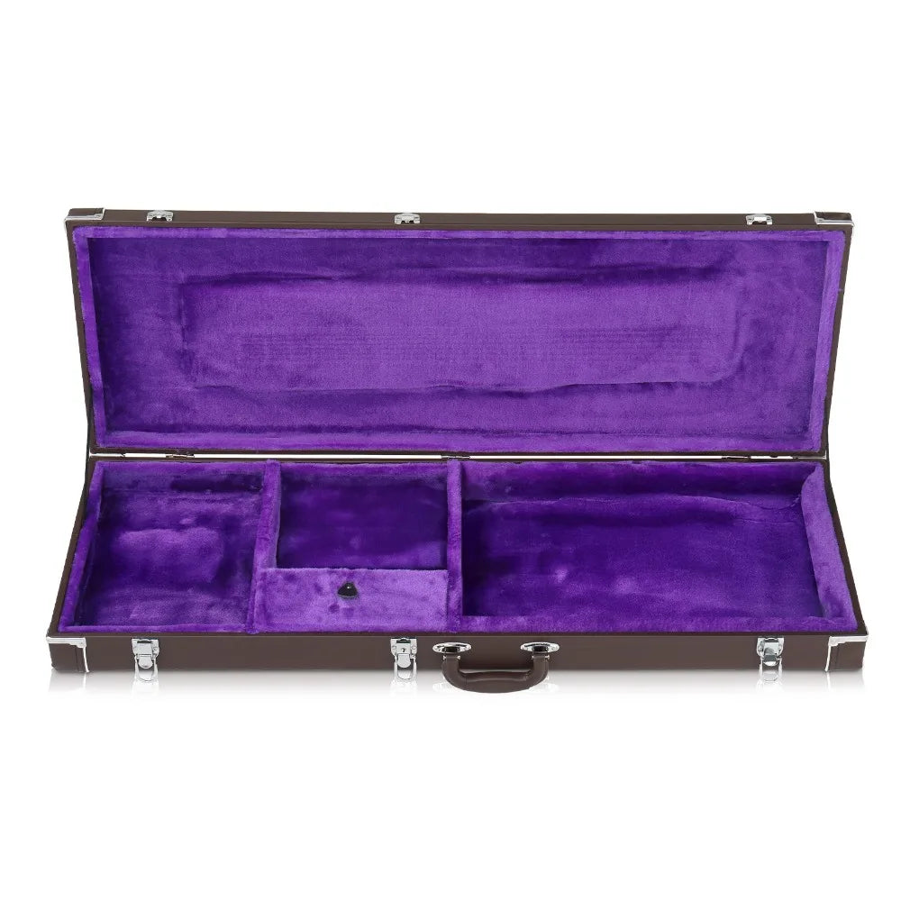 Protable ST Electric Guitar Square Case with Hardware and Lock