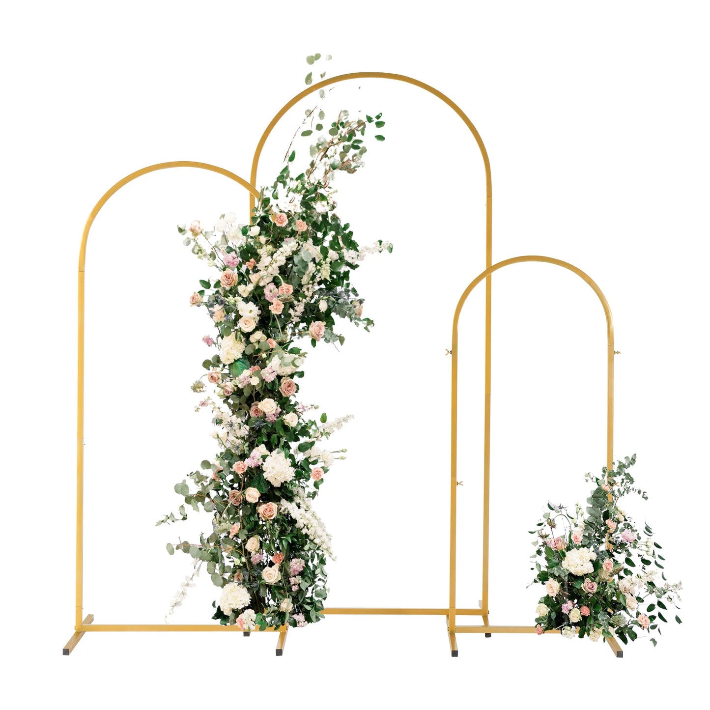 Metal Balloon Arch Bracket 3 Piece Set for Weddings