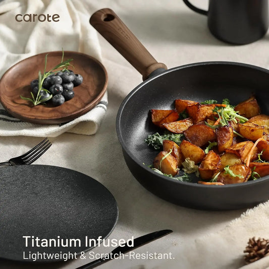 44 Piece Nonstick Titanium Cookware Set Induction Pots And Pans