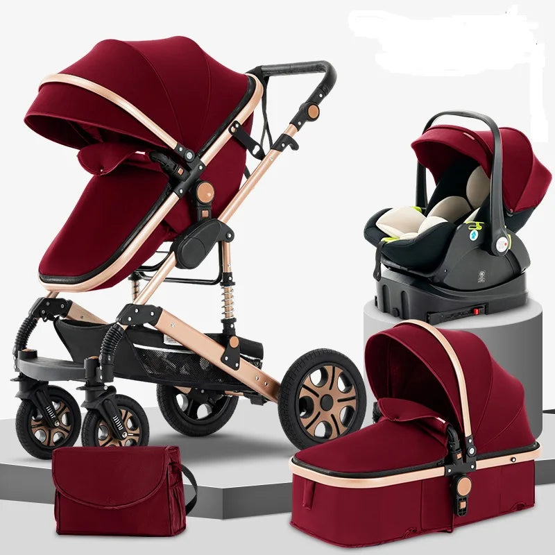 SteAnny Infant Car Seat Travel System 3-in-1 Stroller