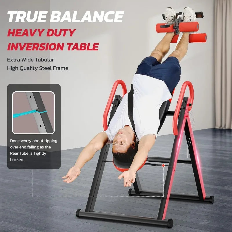 YOLEO Gravity Inversion Table For Back Pain Relief