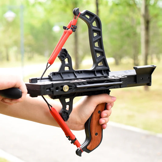 Dual-Purpose 7-Shot Archery And Steel Ball Compound Bow Package