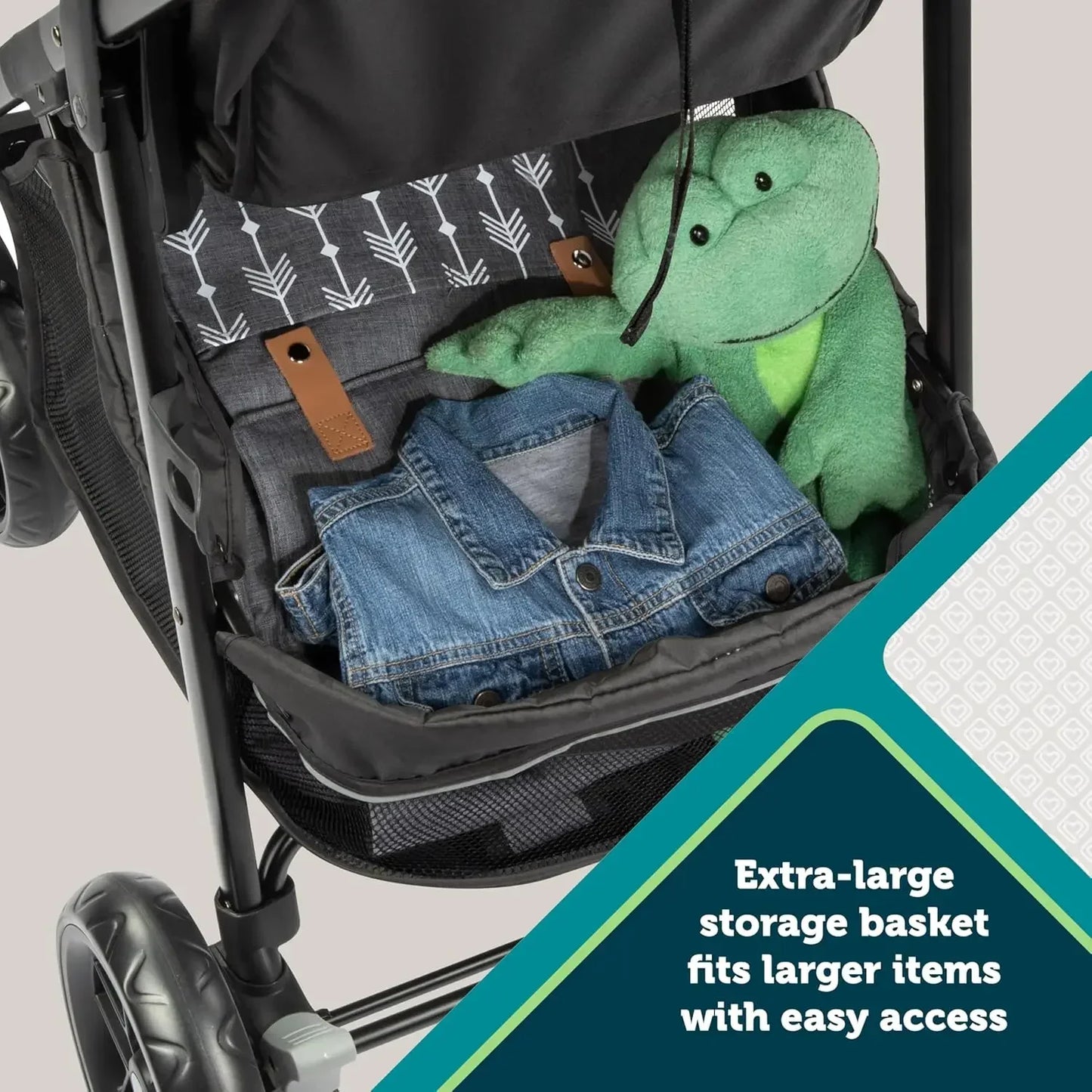 8-in-1 Car Seat Stroller Travel System For Infants