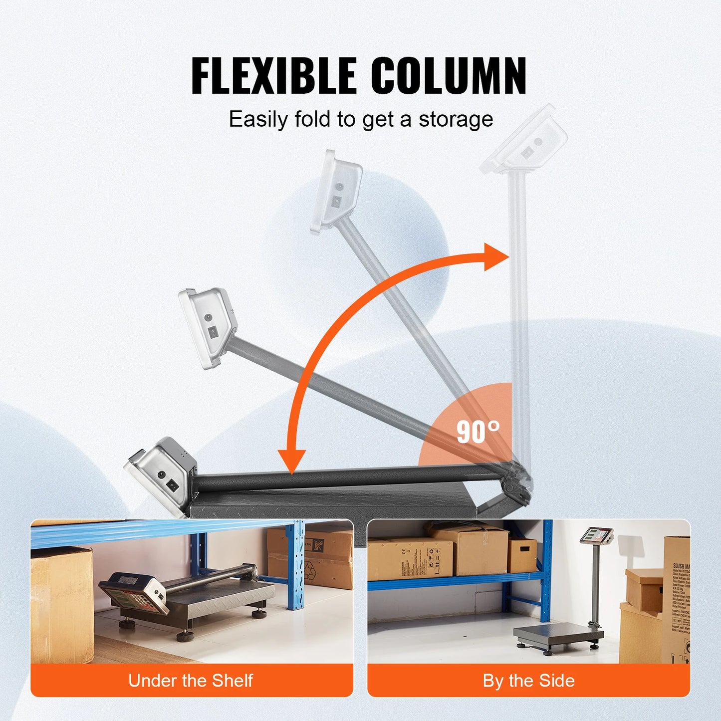 SucceBuy Digital Platform Scale 660 Lb Capacity With Tare