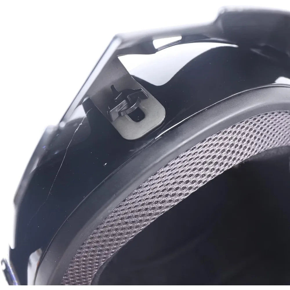 Motocross Helmet Kit Size L 57-58cm/22.44-22.83in - ABS Foam Sponge Fiber Fabric,Injection Moulding Painting,W/ Goggles & Gloves