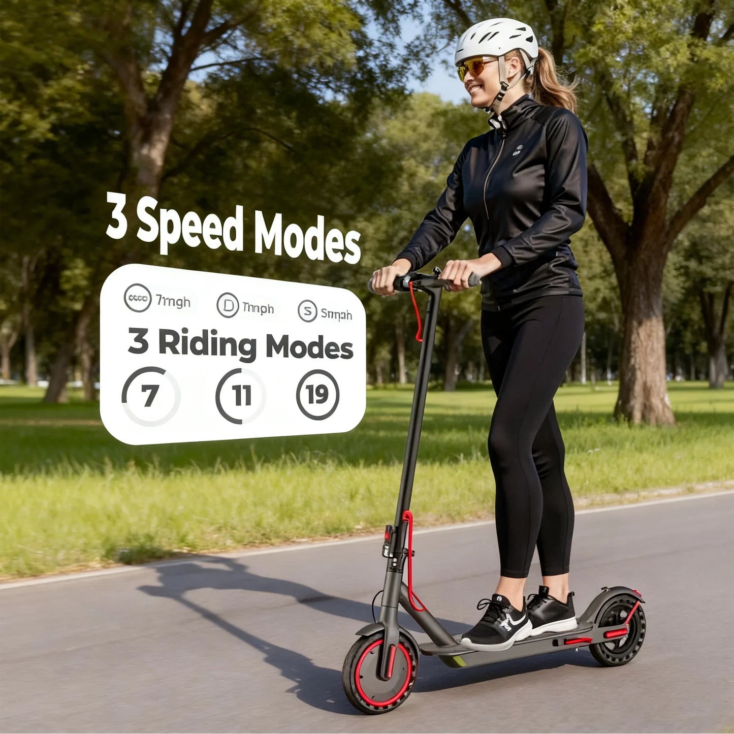 Ladped LP60 Electric Scooter 350W 16 Miles Range For Adults