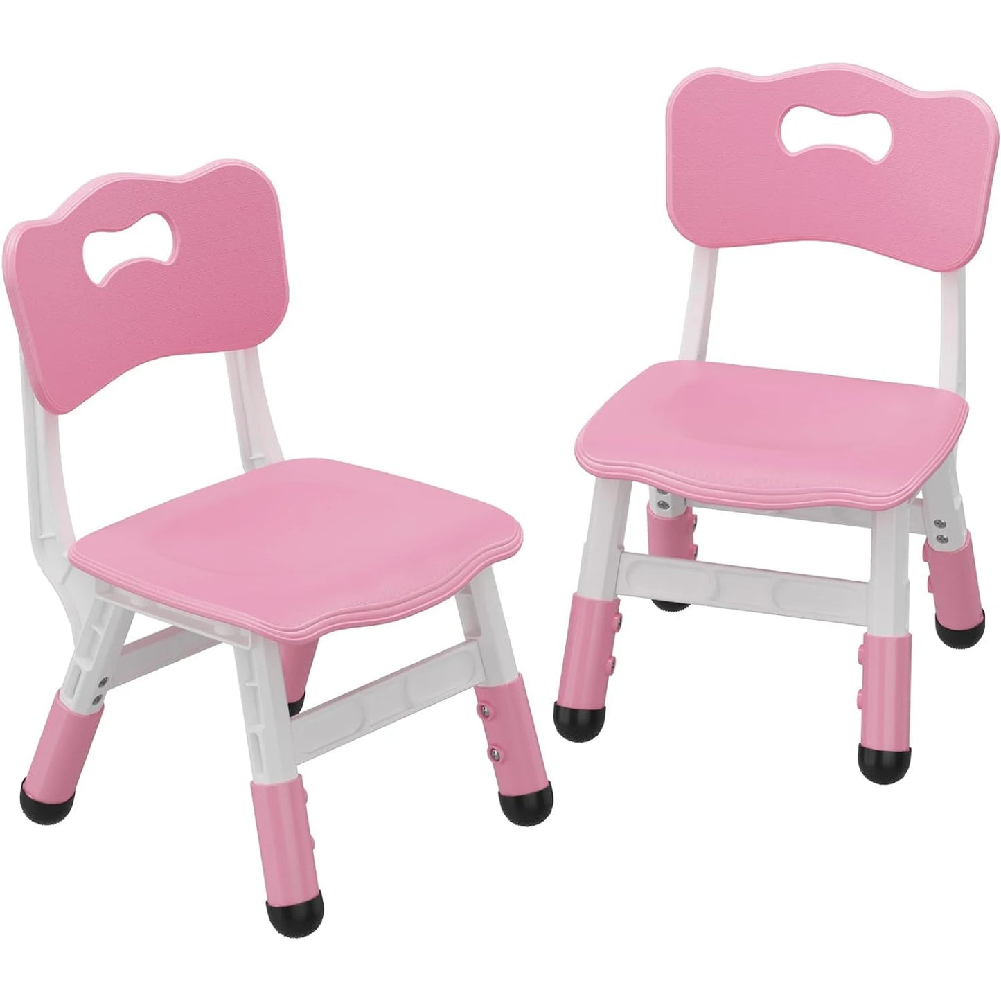 HobbyLane 2-Pack Adjustable Kids Chairs With 3 Level Height
