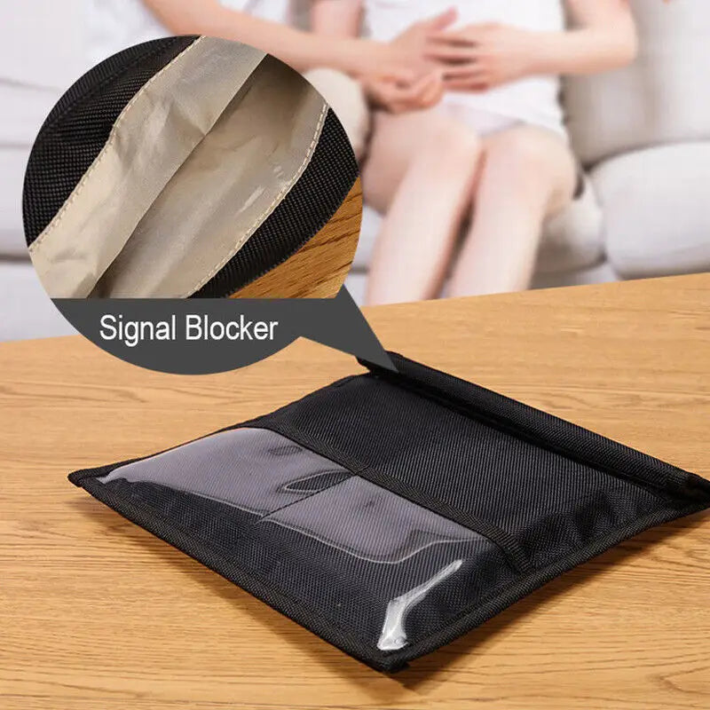 Faraday Shielding Pouch Case For Phones, Cards And Keys
