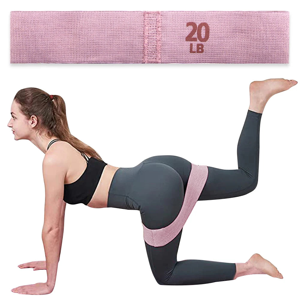 Sikiwind Anti Slip Hip Resistance Bands for Glute and Thigh