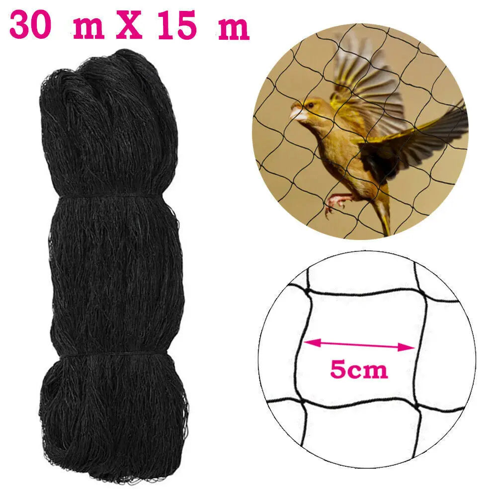 Heavy Duty Nylon Bird Netting For Garden Fruits And Vegetables