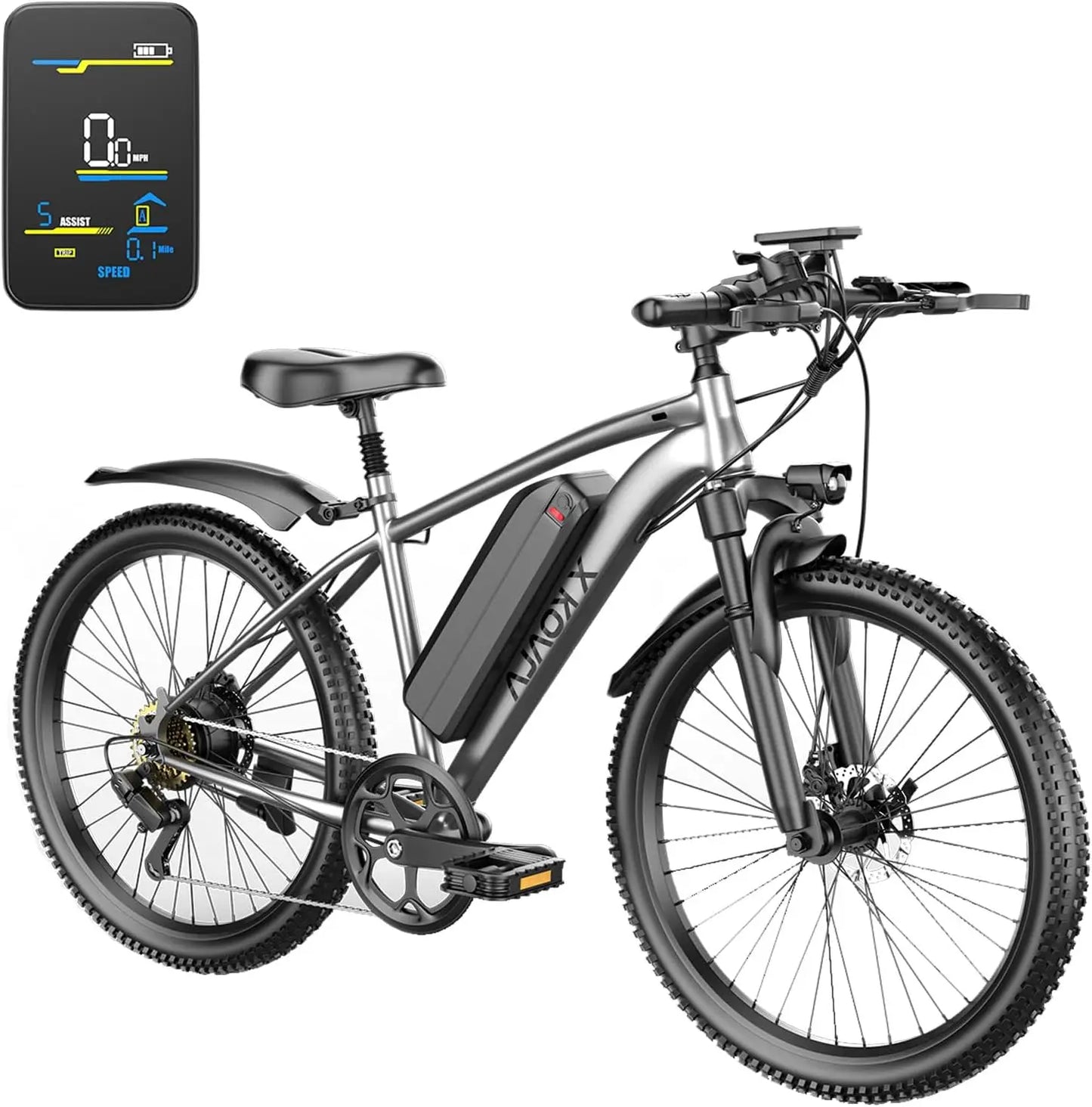 X-koala 7-Speed Electric Mountain Bike 55 Mile Range