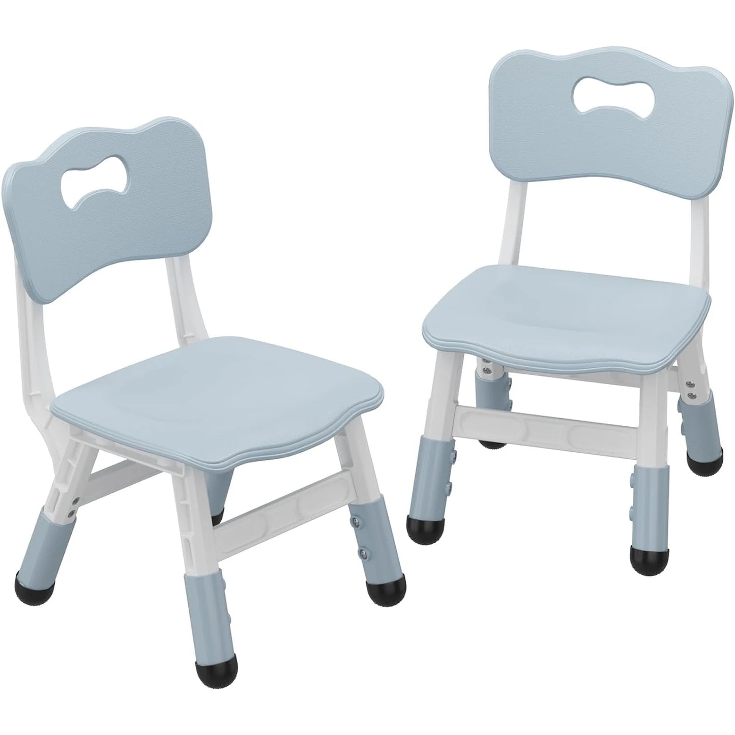 HobbyLane 2-Pack Adjustable Kids Chairs With 3 Level Height