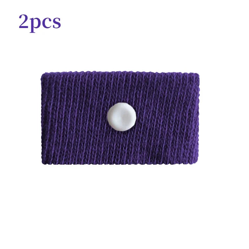Travel Anti Nausea Wrist Bands 2 Pack For Motion Sickness Relief