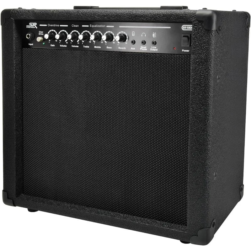Monoprice Guitar Combo Amplifier 40-Watt With Spring Reverb And Headphone Output