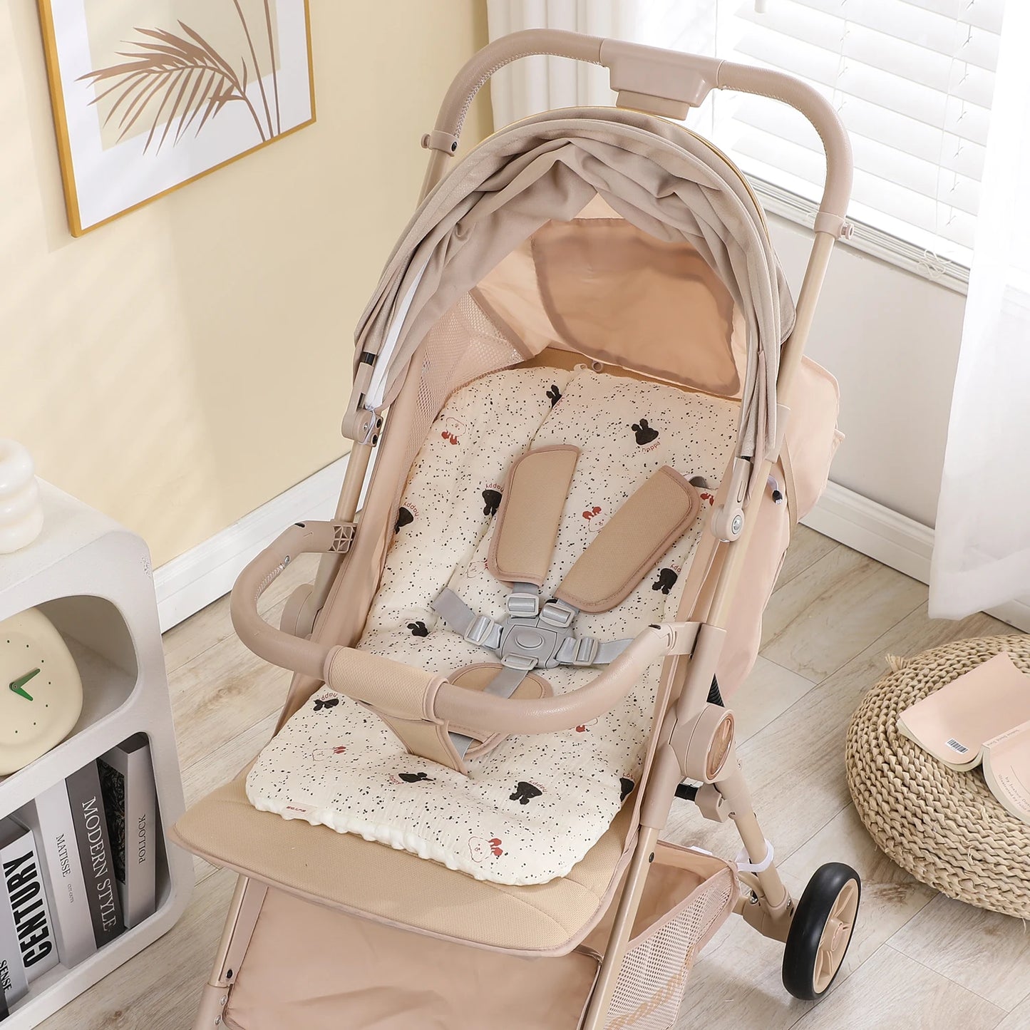 Baby Stroller Seat Cushion Soft Mattress Pushchair Car Mat