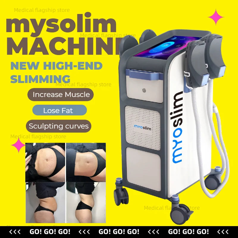 MYOSLIM Body Sculpt Fat Loss Machine Electromagnetic Muscle Stimulator