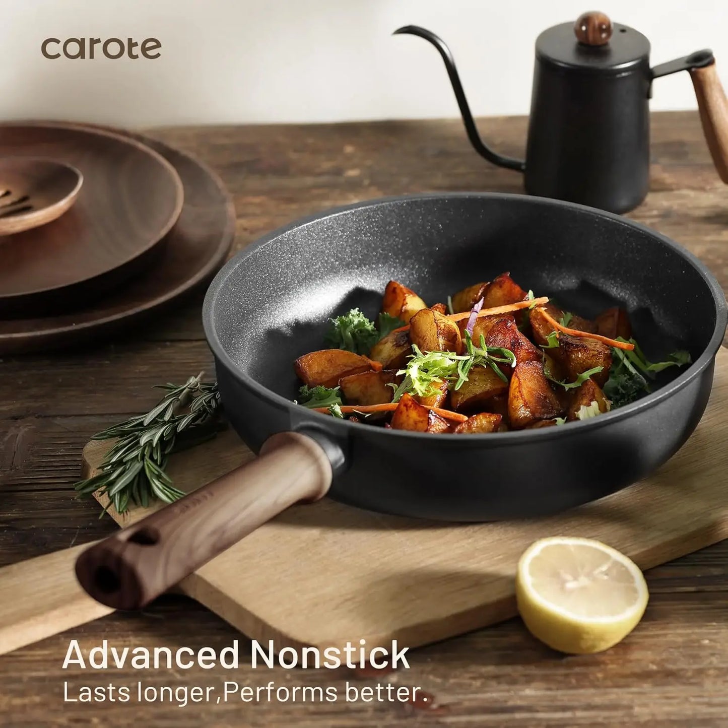 44 Piece Nonstick Titanium Cookware Set Induction Pots And Pans