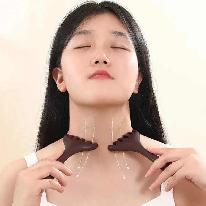 Wood Therapy Massage Tools Anti Cellulite Massager Lymphatic Drainage Body Massager Gua Sha Tools Full Body Muscles Pain 2030