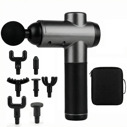 Muscle Recovery Massage Gun With 8 Speeds And Attachments