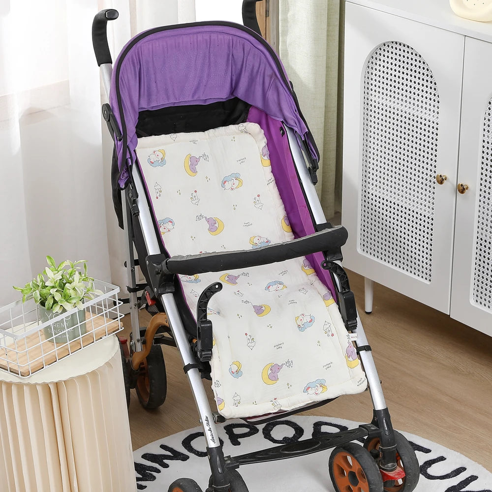 Baby Stroller Seat Cushion Soft Mattress Pushchair Car Mat