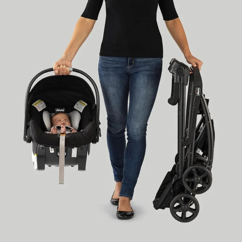 KeyFit Caddy Frame Stroller Accepts Chicco Car Seats