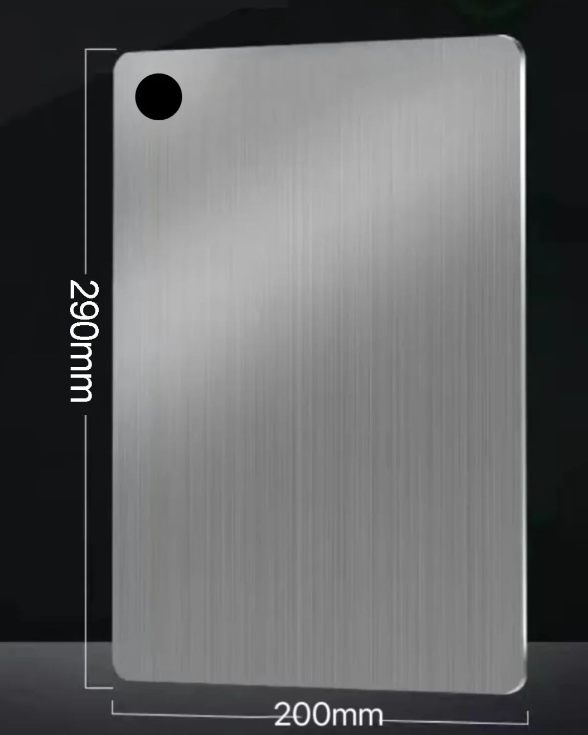 304 Stainless Steel Chopping Board For Kitchen Antibacterial Mildew Proof