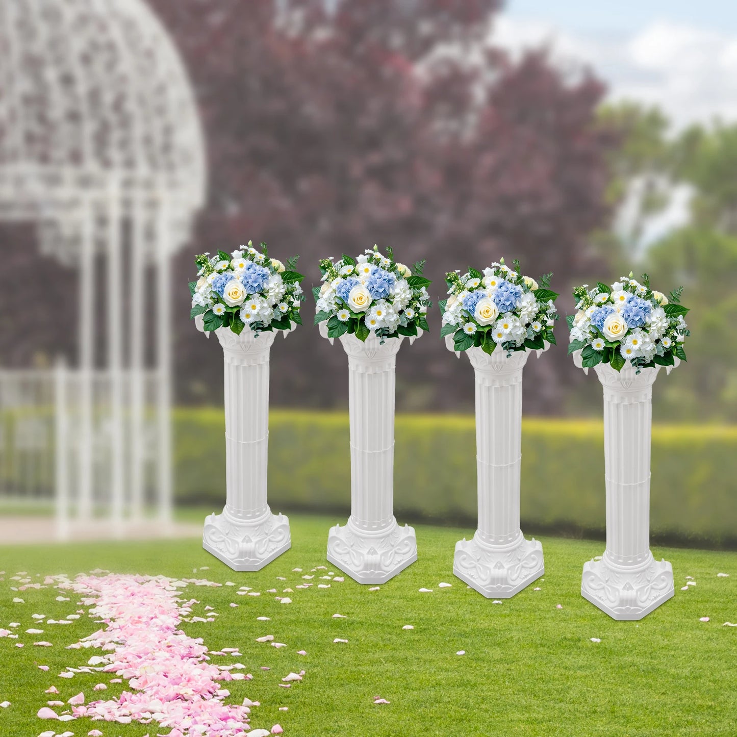 Bymaocar Roman Pillars Set For Wedding And Party Decor