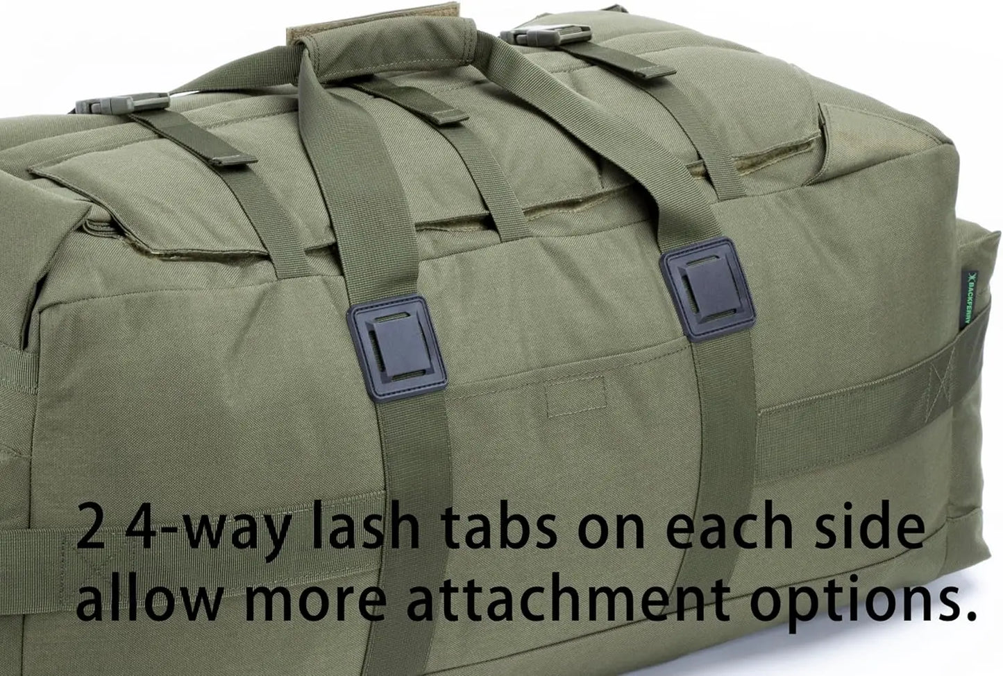 XMSJ Military Duffel Bag Backpack Tactical Gear Equipment