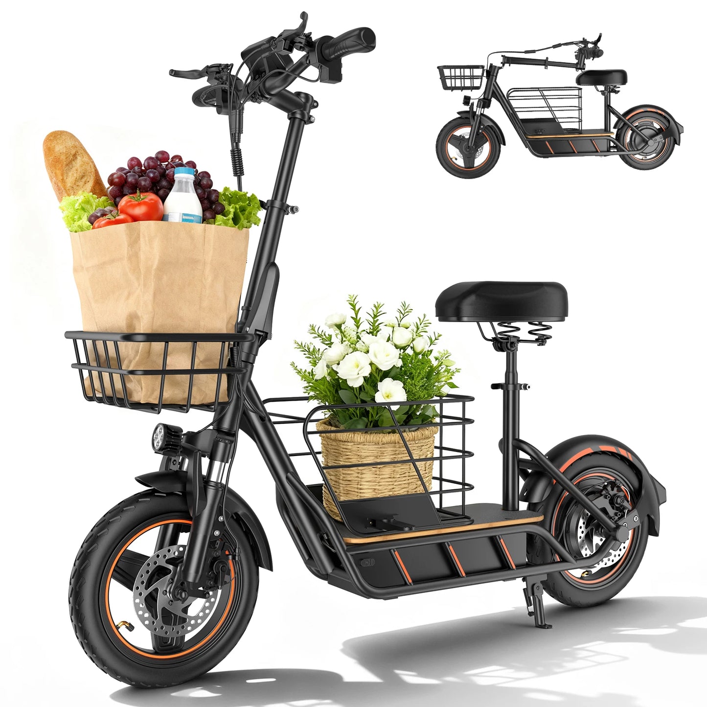FREEBOY H14 Adult Electric Scooter 600W 36V Folding
