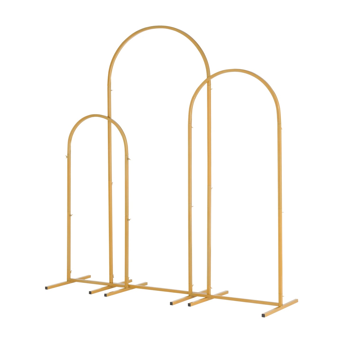 Metal Balloon Arch Bracket 3 Piece Set for Weddings