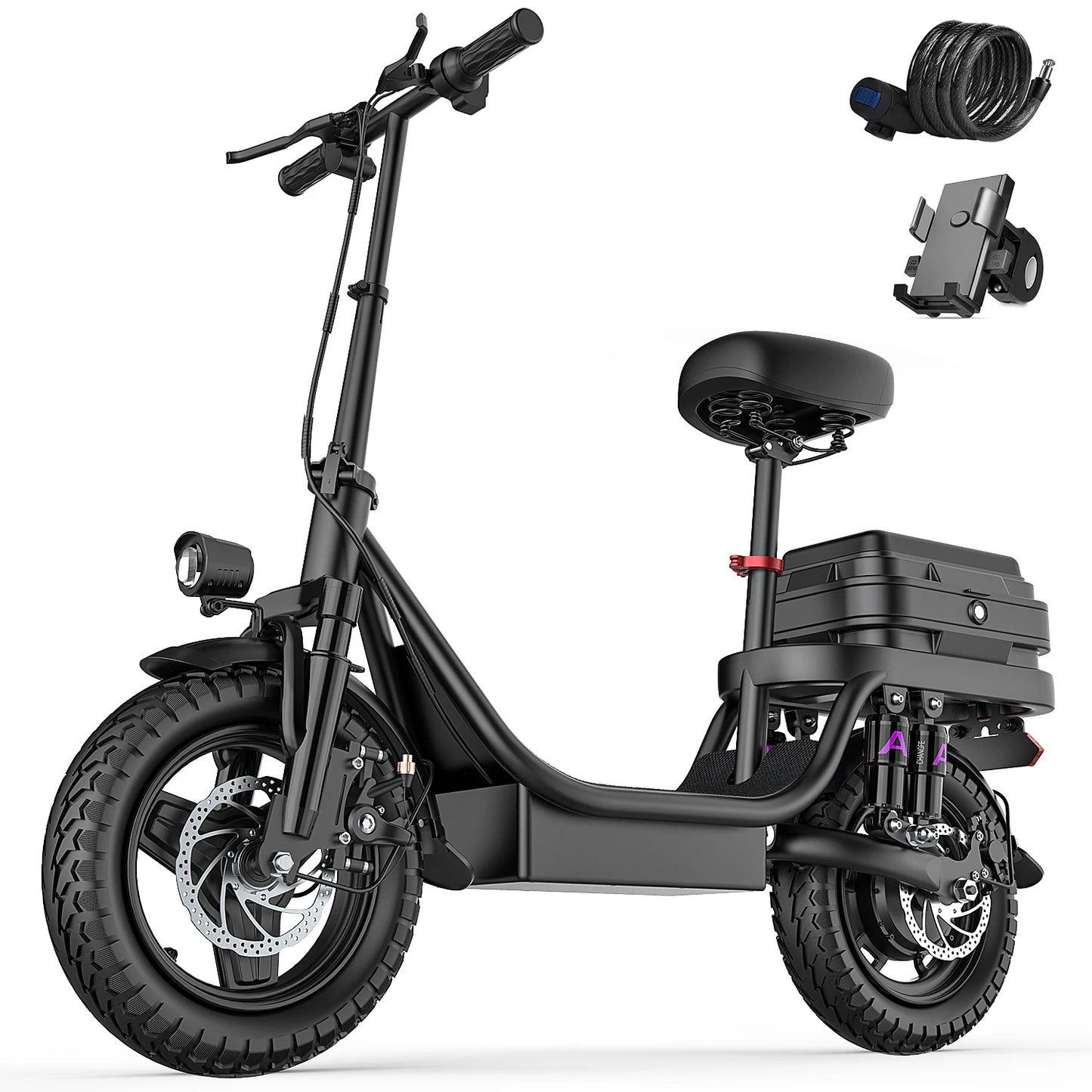 UPlee GQ8 Folding EBike For Adults With 250W Peak Motor