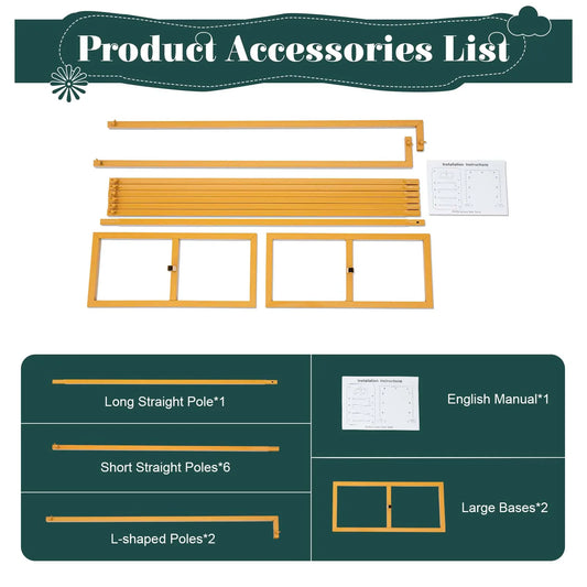 Henan Adjustable Square Wedding Arch Stand For Ceremony Backdrop
