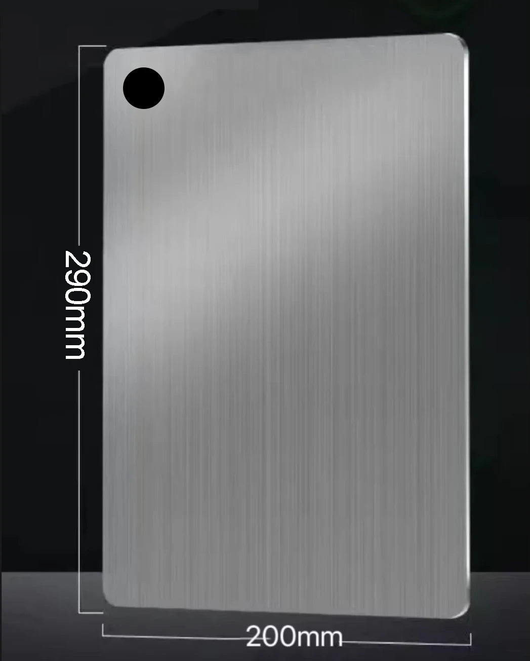 304 Stainless Steel Chopping Board Antibacterial Mildew-Proof Kneading Dough