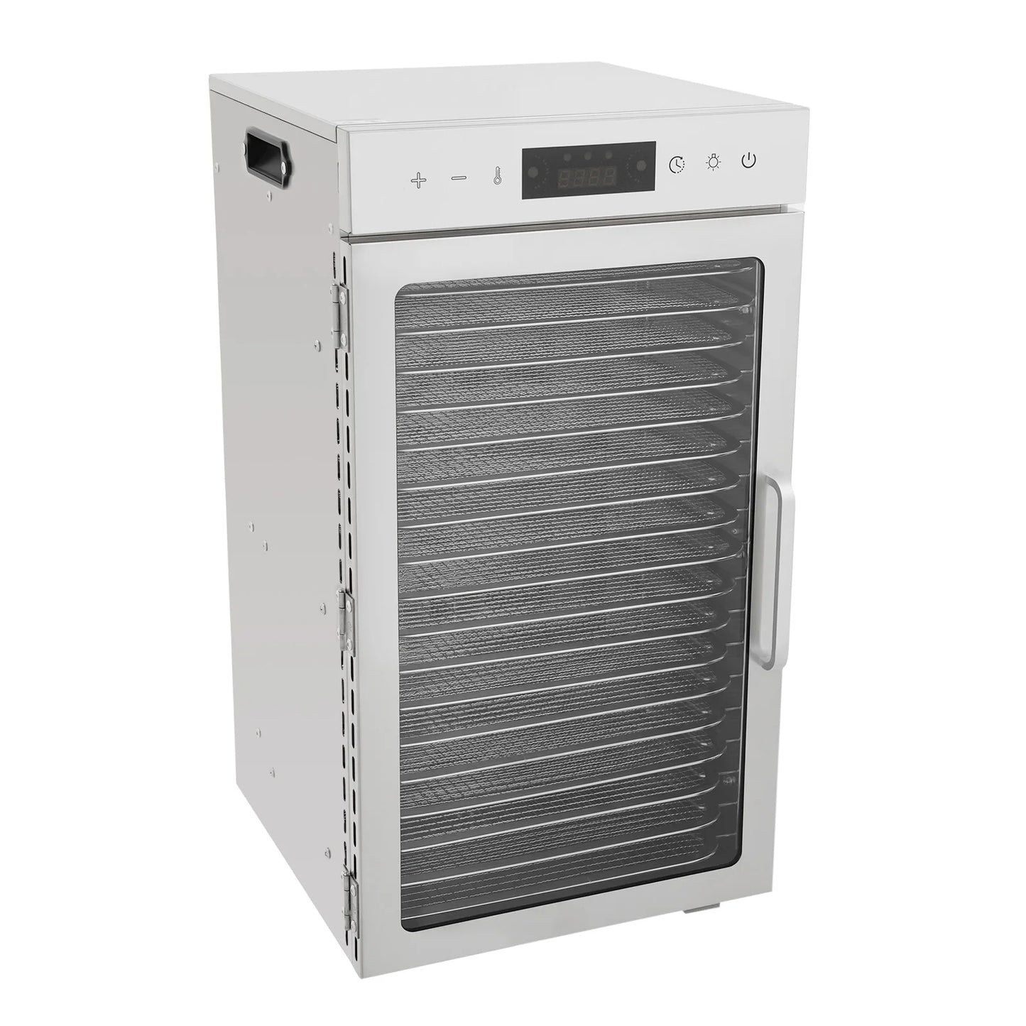 Stainless Steel Food Dehydrator With 800W Heater And Adjustable Temperature