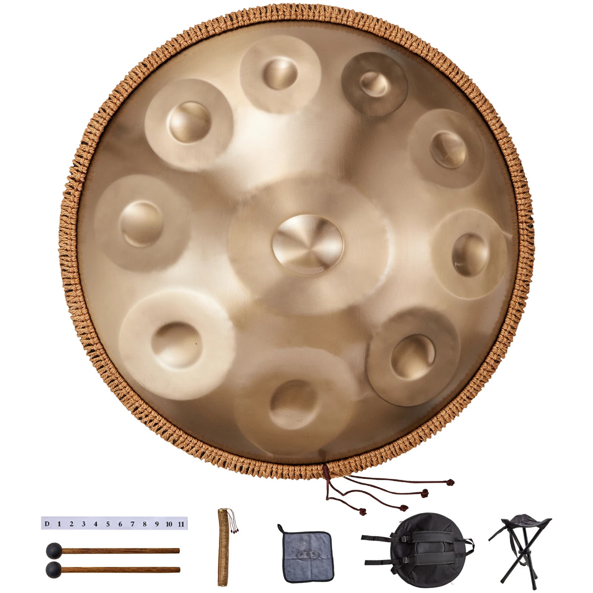SucceBuy Steel Handpan Drum For Relaxation And Healing Sound