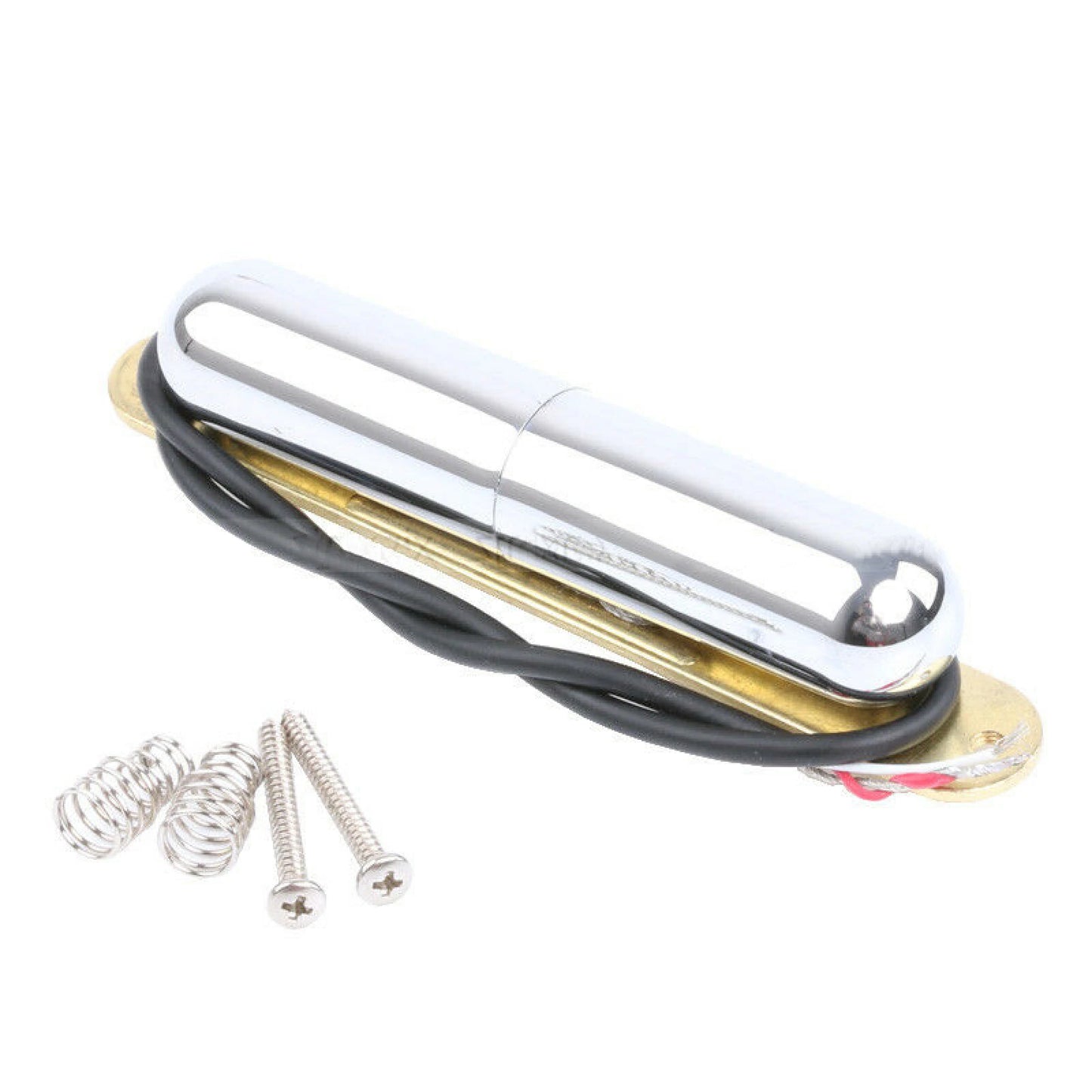 Chrome Plated Lipstick Pickup Single Coil For Bass Guitar
