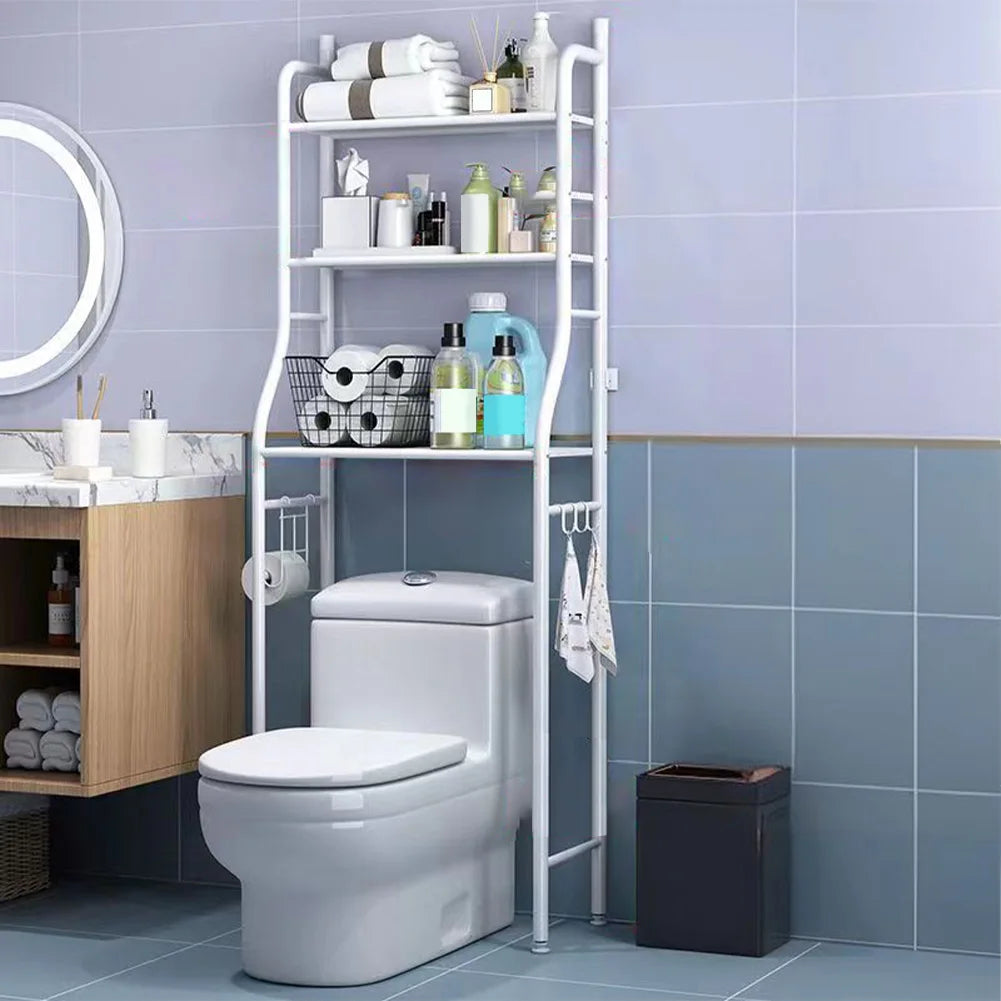 Studyset Over Toilet Storage Shelf Two-Tier Freestanding