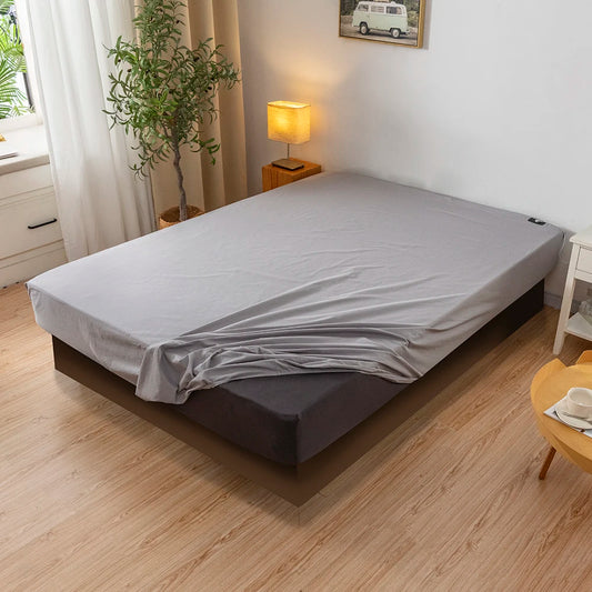 U Silver Conductive Grounding Sheet Bed Fitted Cover With Plug