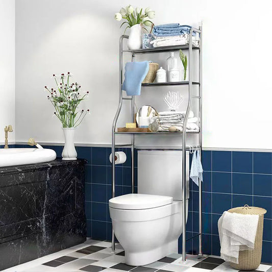 Studyset Over Toilet Storage Shelf Two-Tier Freestanding