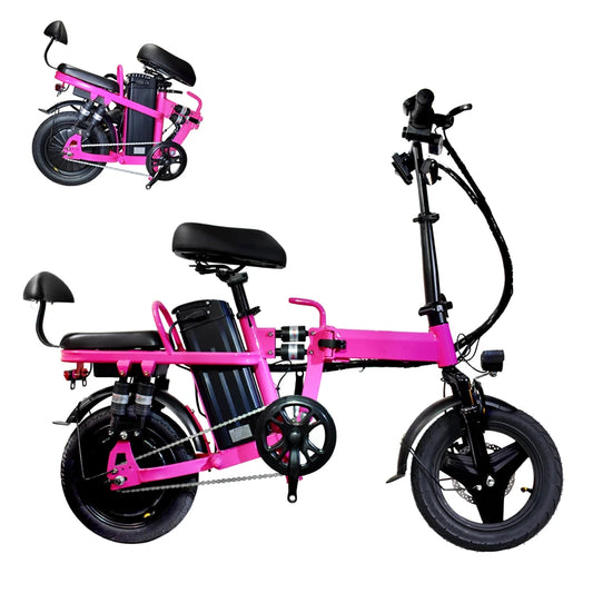 AILIFE Foldable Electric City E Bike 20 MPH 48V 20Ah