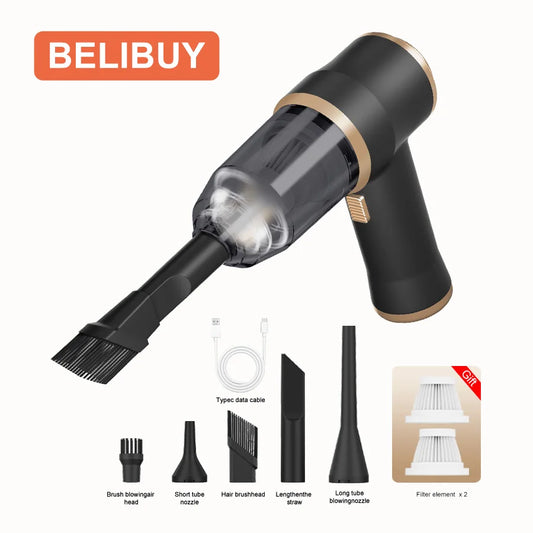 Wireless Car Vacuum Cleaner Cordless HEPA Dust Removal For Cars