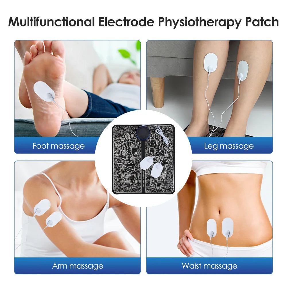 EMS Foot Massager Pad For Foot Pain Relief And Circulation