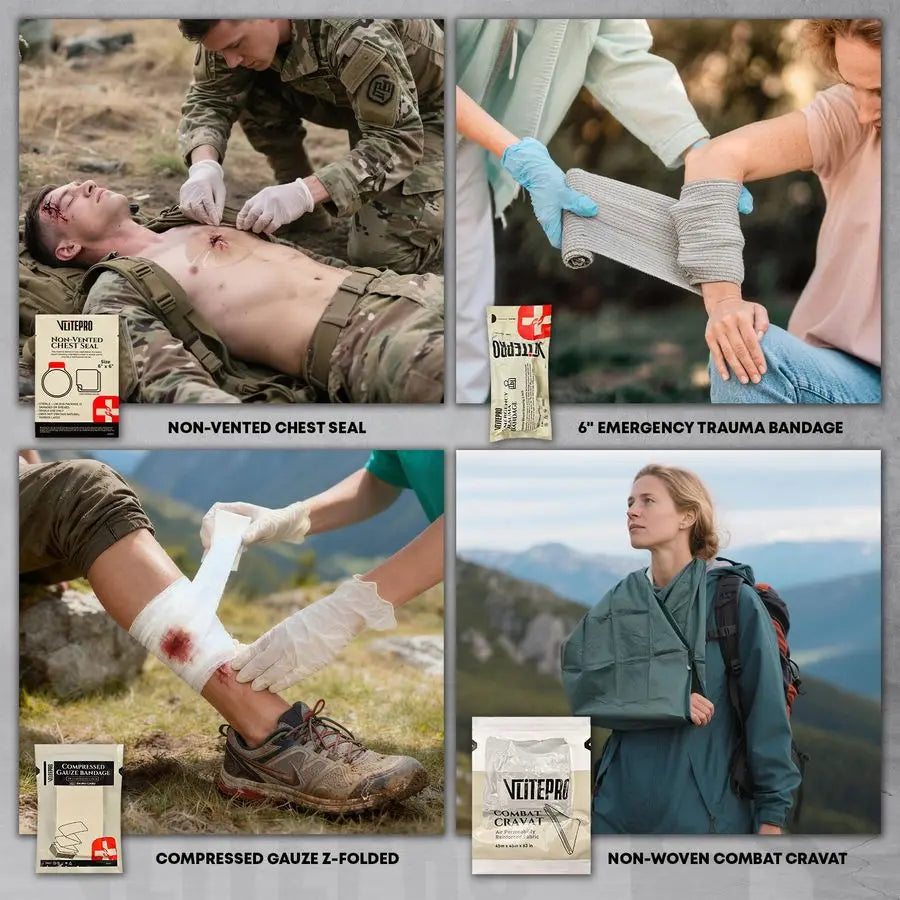 IFAK Trauma Kit Refill With Tourniquet And Chest Seal